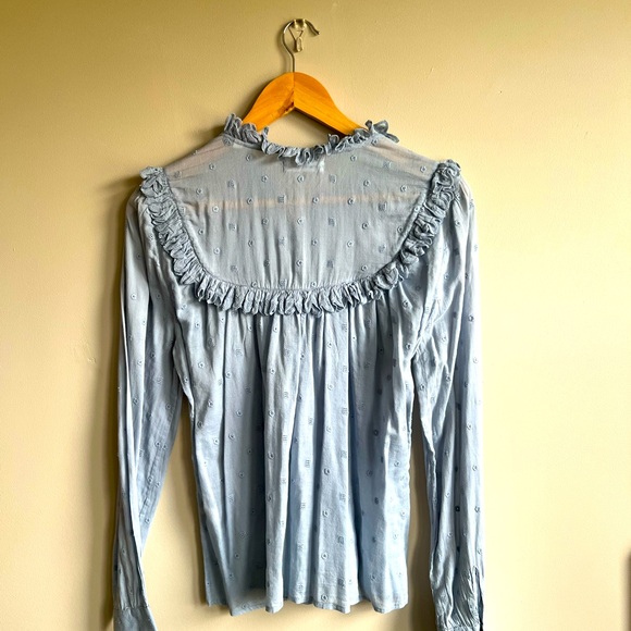 Blue Doen blouse - Picture 3 of 3